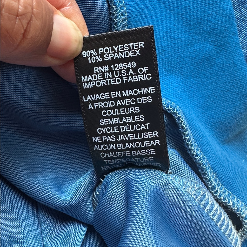 Aviator Nation Blue Velvet Relaxed Sweatshirt Vintage Blue — image 6 of 8